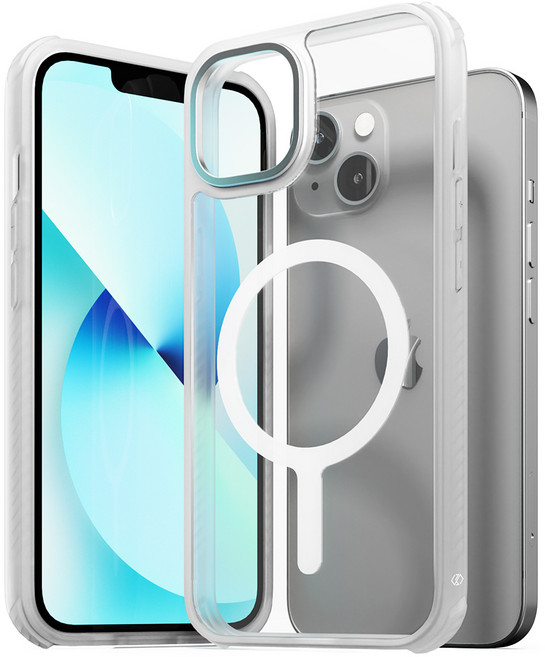 신지모루 맥세이프 충격보호 360도 하드 범퍼 강화 휴대폰 케이스