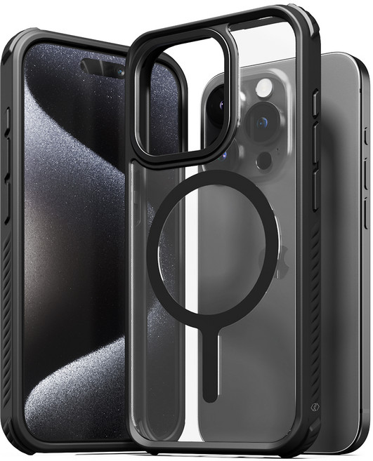 신지모루 맥세이프 충격보호 360도 하드 범퍼 강화 휴대폰 케이스