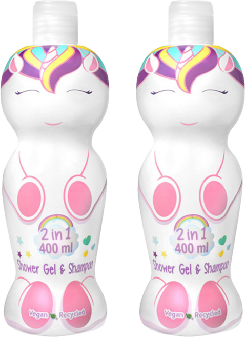 Eau My uNicorN 獨角獸 2合1 沐浴洗髮精, 400ml, 2瓶
