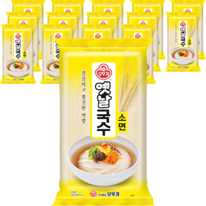 오뚜기옛날 국수 소면, 900g, 15개