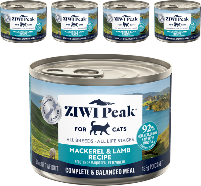 ZIWI Peak 滋益巔峰 經典系列 貓咪主食罐, 185g, 5罐