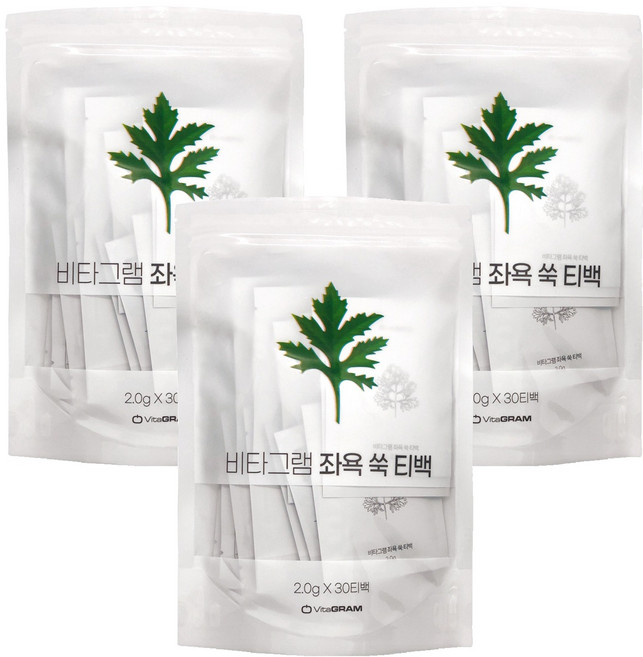 비타그램 좌욕용 쑥 티백 2g, 90개