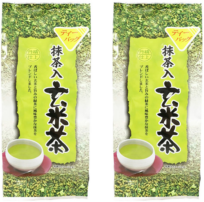 藤二 嚴選抹茶玄米茶, 4g, 20包, 2袋