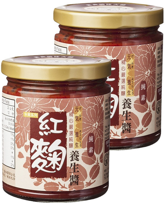 菇王 紅麴養生醬, 240g, 2罐