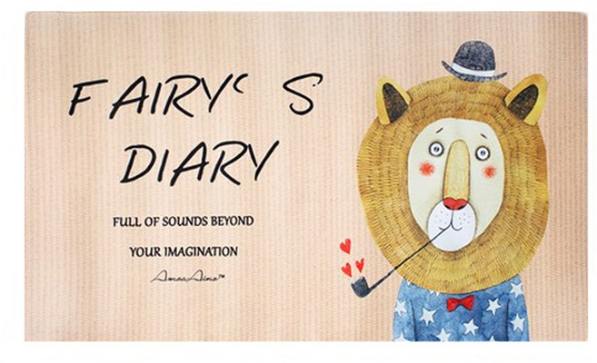 QIDINA 奇蒂可 日系超大療癒防滑滑鼠辦公墊, 1個, 卡其文青獅