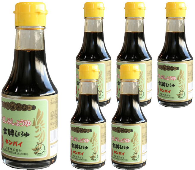 다이쇼 금패 사시미 진한 간장, 150ml, 6개
