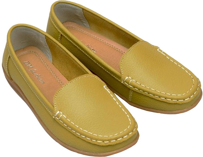 U.SEVEN 女士皮革舒適基本款樂福鞋 DM1005