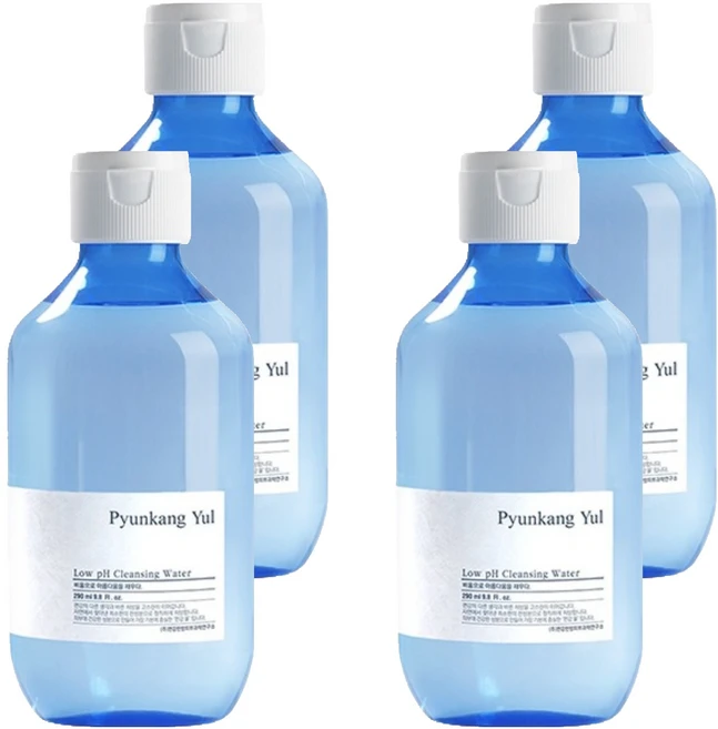 편강율 약산성 클렌징 워터, 290ml, 4개 - 쿠팡