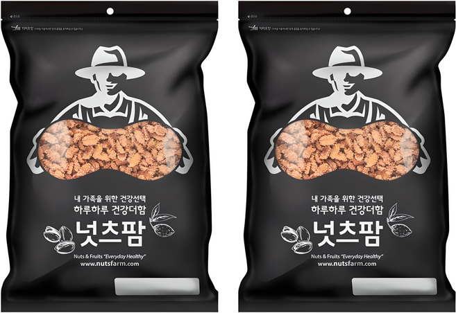 넛츠팜 커피땅콩, 1kg, 2개