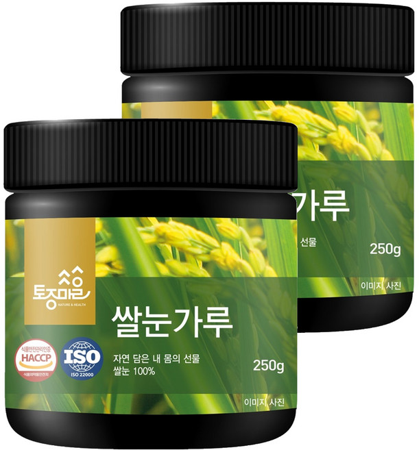 토종마을 쌀눈가루, 2개, 250g