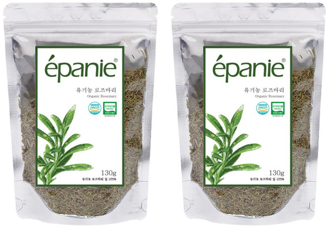 에빠니 유기농 로즈마리 리필, 130g, 1개입, 2개