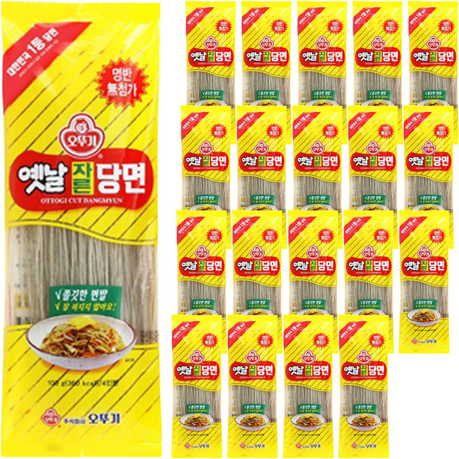 오뚜기옛날 자른 당면, 100g, 20개