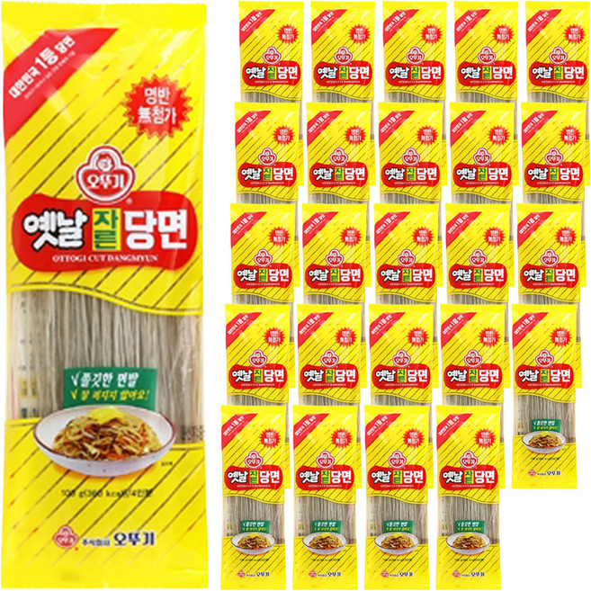 오뚜기옛날 자른 당면, 100g, 25개