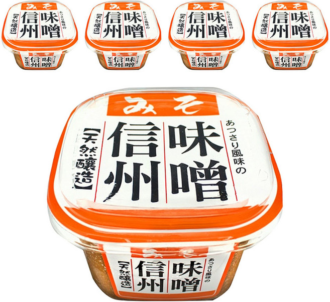 味榮 信州味噌, 500g, 5個