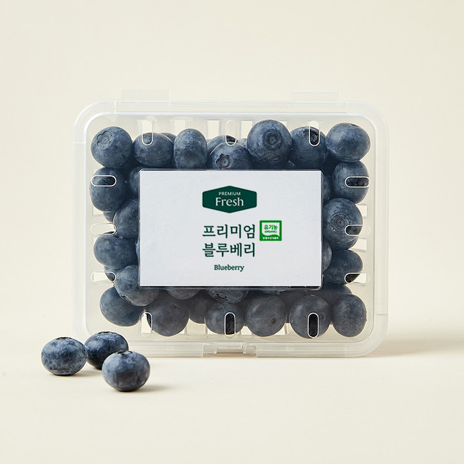 프리미엄 유기농 블루베리 대과, 200g, 1개