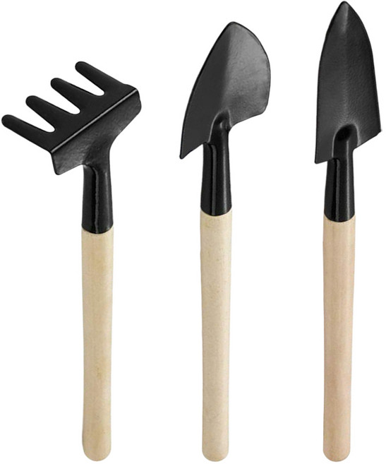 Meric Garden 多肉植物微景觀迷你園藝工具3件組, 1組