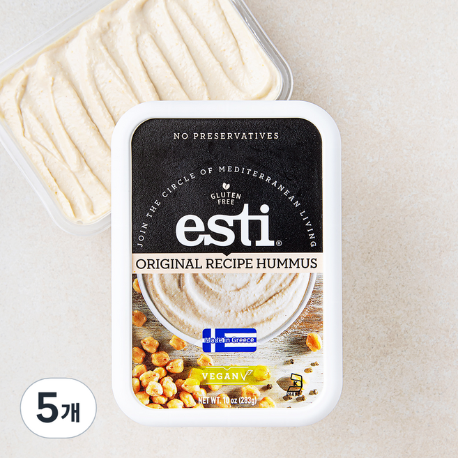 에스티 오리지널 후무스, 283g, 5개