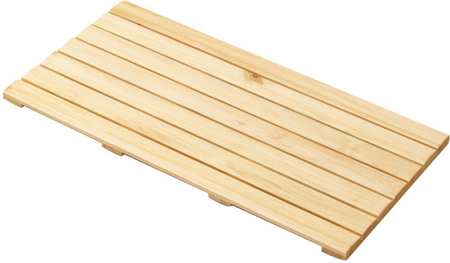 조은세상 원목 발판 일자형 대 105 x 50 x 3.5 cm, 내추럴, 1개