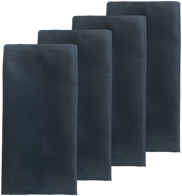 바리스타 린넨 타올, 네이비, 4개