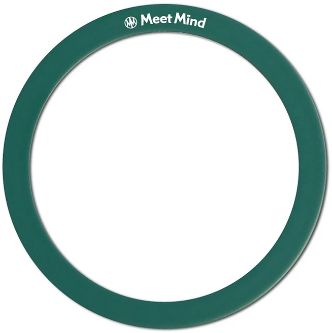 Meet Mind ios/Android 多彩引磁片 通用款 2個, 深綠色, 1組