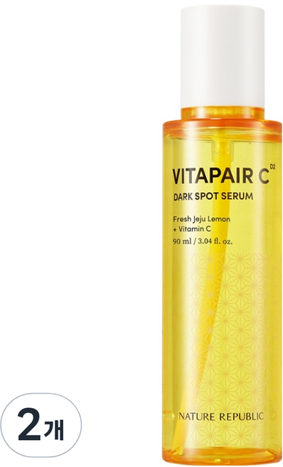 NATURE REPUBLIC Vitapair C勻亮精華液, 2瓶, 90ml