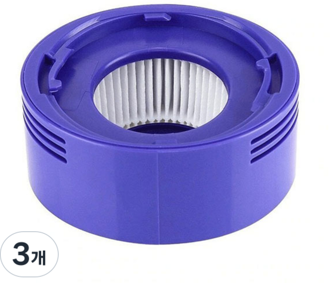 다이슨 호환 청소기 V7 / V8 포스트 모터 필터, 3개