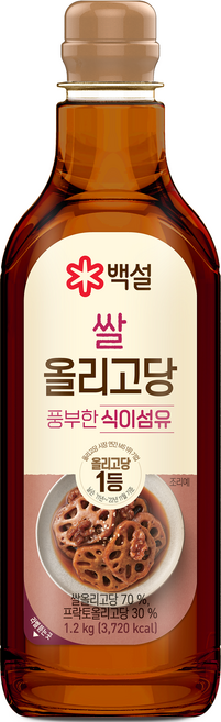 백설 건강한 쌀올리고당, 1.2kg, 1개