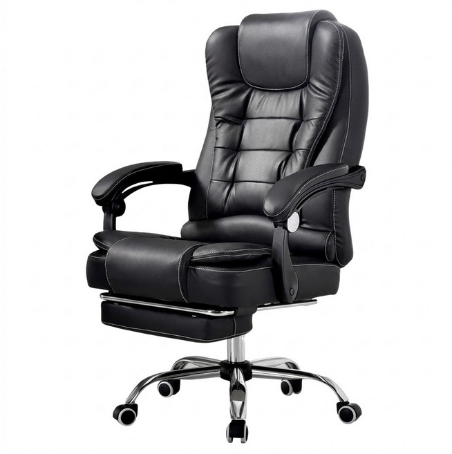 HTGC 七點式震動辦公椅, 黑色