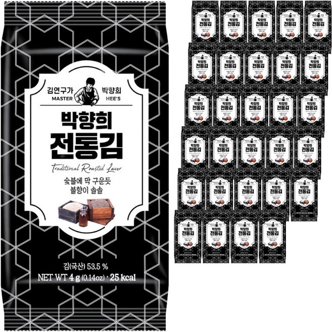 김연구가박향희 전통김, 4g, 60개