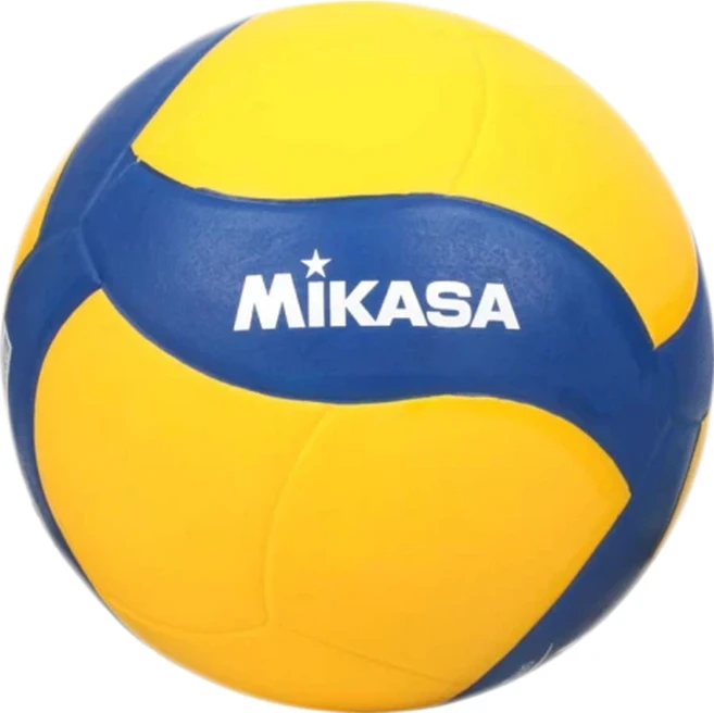MiKASA Sports 螺旋形軟橡膠排球#5 黃藍色, MKV020WS, 1個