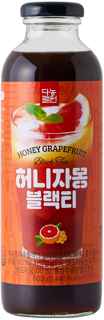 다농원 허니자몽 블랙티, 600g, 1개입, 1개