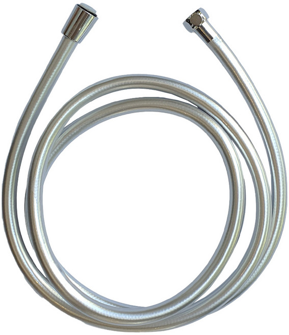 대림바스 디클린 샤워기호스, 1.5m, 실버