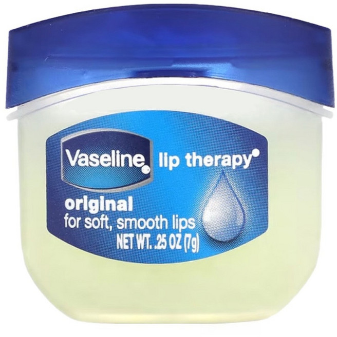 Vaseline 凡士林 護唇膏, 原味, 7g, 1個