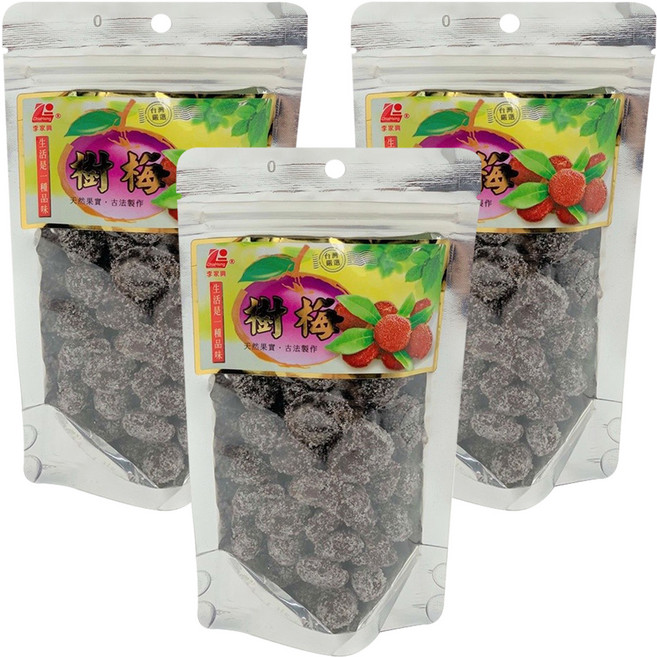 李家興 樹梅, 120g, 3包