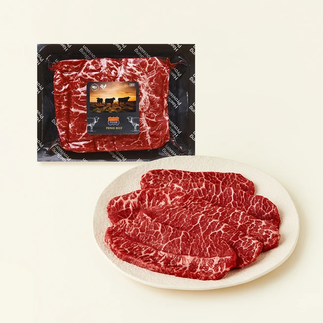 미국산 프라임 부채살 구이용 (냉장), 300g, 1개 - 쿠팡