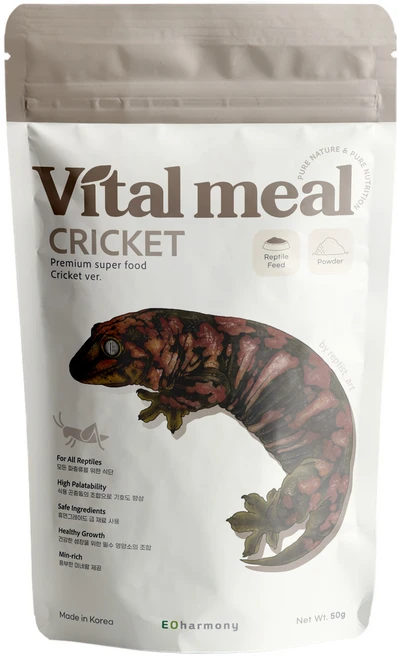 이오하모니 바이탈밀 렙타일 도마뱀 슈퍼푸드 파우치 크리켓, 50g, 1개 - 쿠팡