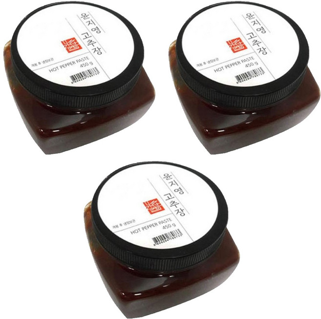 윤지영 고추장, 450g, 3개