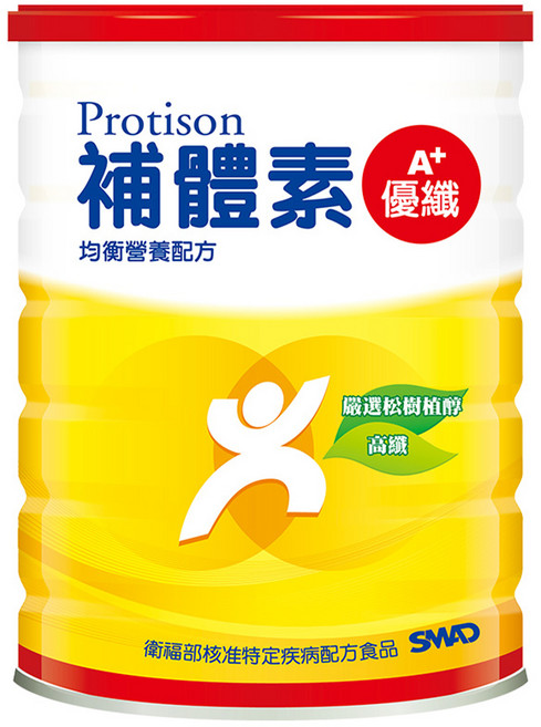 SMAD 補體素 優纖A+, 900g, 1罐