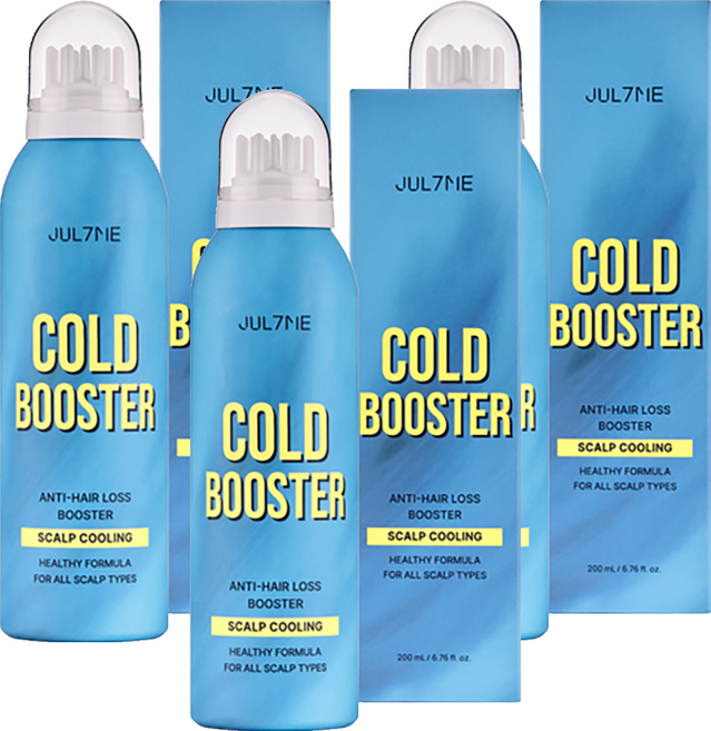 줄라이미 콜드부스터 스파클링 두피 에센스, 200ml, 3개