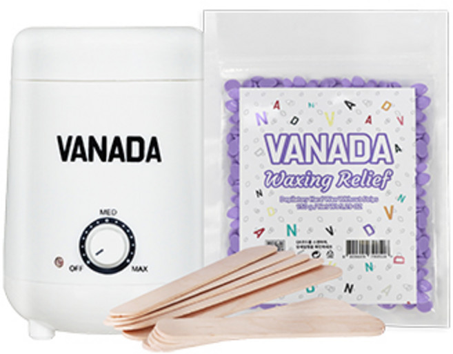VANADA WAXING 熱蠟機 VA-WH300 薰衣草組合, 1套