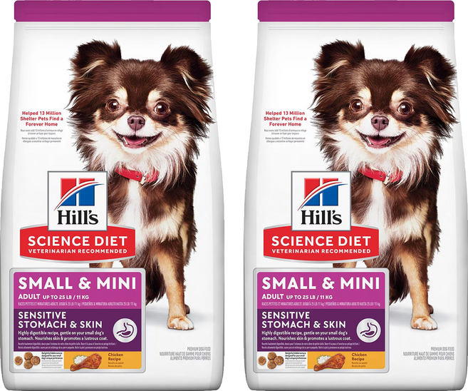 Hill's 希爾思 SCIENCE DIET 小型及迷你成犬 乾糧, 2袋