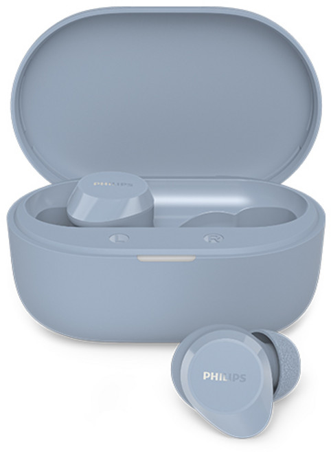 필립스 인이어 블루투스 이어폰, 파우더 블루, TAT1300