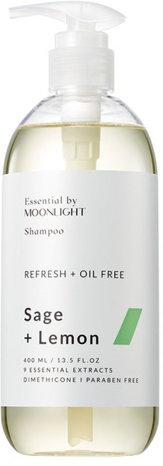 MOONLIGHT 莯光 Essential by Moonlight 植物活性洗髮精 清新控油, 1件, 400ml
