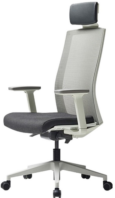 듀오백 메쉬 사무용 학생용 의자 Q7-05HDA-CW 방문설치, 블랙