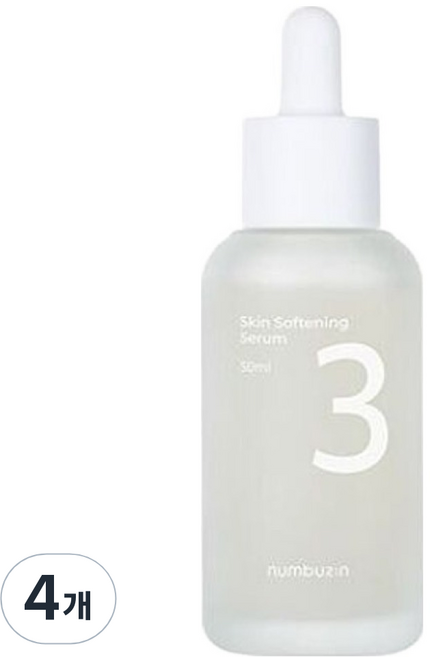 넘버즈인 3번 보들보들 결세럼, 50ml, 4개