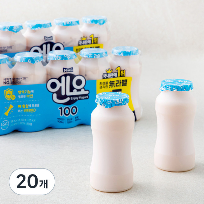 엔요 플레인, 100ml, 5개입, 4개