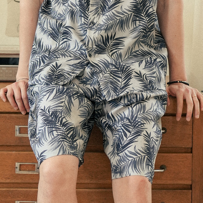 소소미도 남성용 풍기 산들인견 파자마 5부 반바지