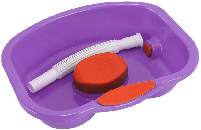 펠리스제이 환자용 샴푸대야, 퍼플, 1개