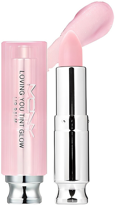 맥퀸뉴욕 러빙유 틴트 글로우 립밤, 러블리핑크, 3.5g, 1개