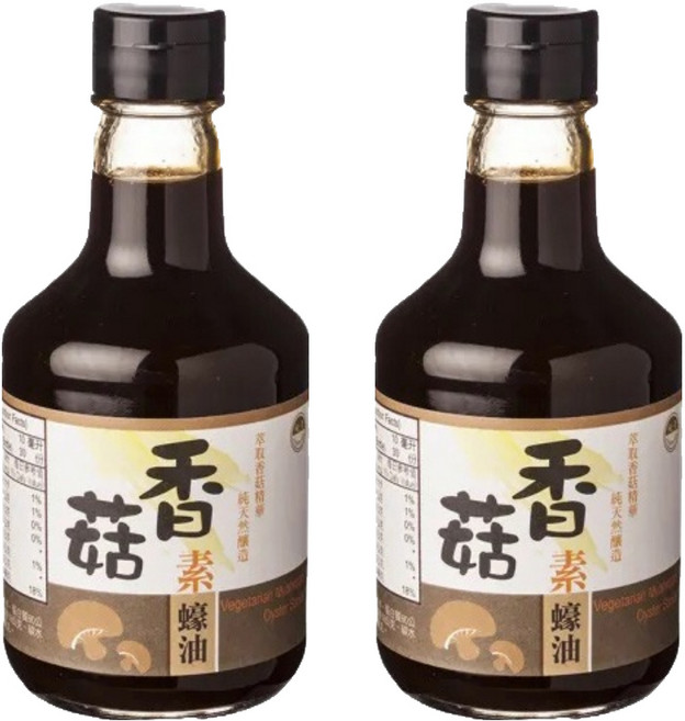 菇王 香菇素蠔油, 300ml, 2瓶